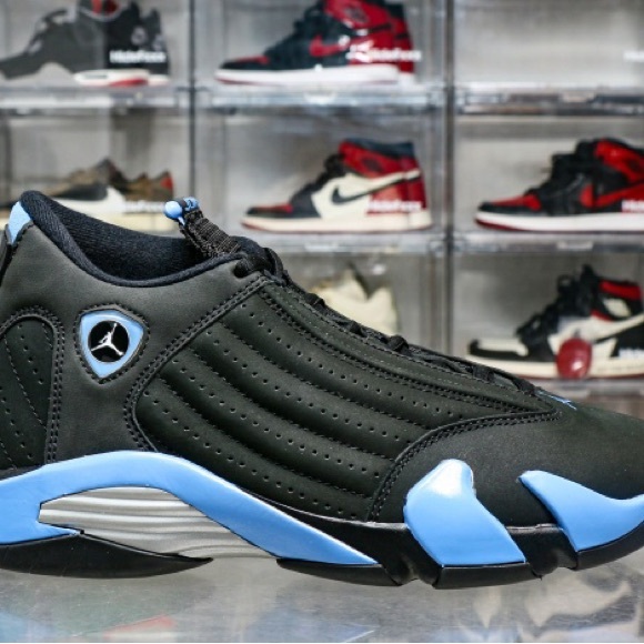 Air Jordan 14 Retro Black and Blue